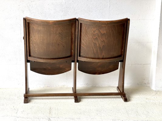 Vintage Double Cinema Seater from Ton, 1960-ALG-2023573