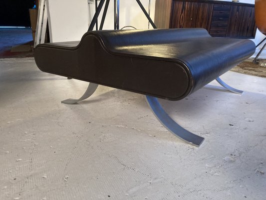 Vintage Double-Sided Museum Bench, 1960s-QVY-1747247