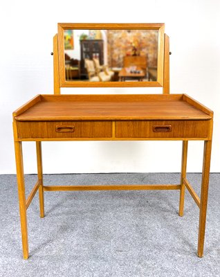 Vintage Dressing Table in Teak, 1960s-QFU-2041997