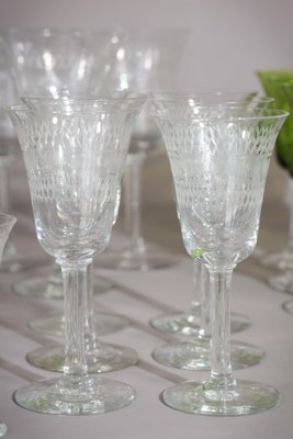 Vintage Drinking Glasses, 1890s, Set of 45-AOI-1720300