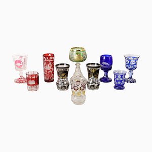 Vintage Drinking Glasses, Set of 10-VMM-1388081