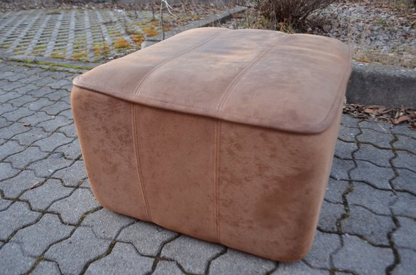 Vintage DS-44 Neck Leather Ottoman Pouf from De Sede, 1970s-UF-1373141