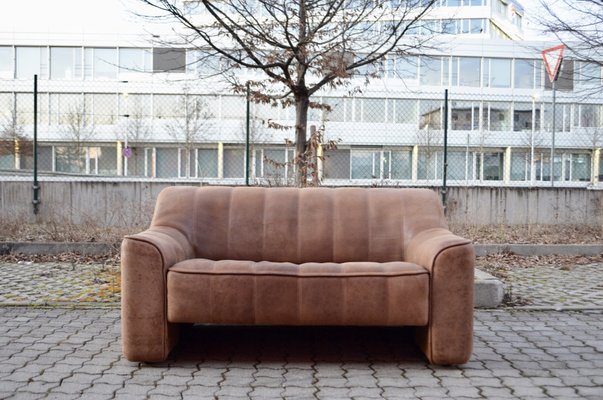 Vintage DS-44 Neck Leather Sofa from De Sede, 1970s-UF-1373139