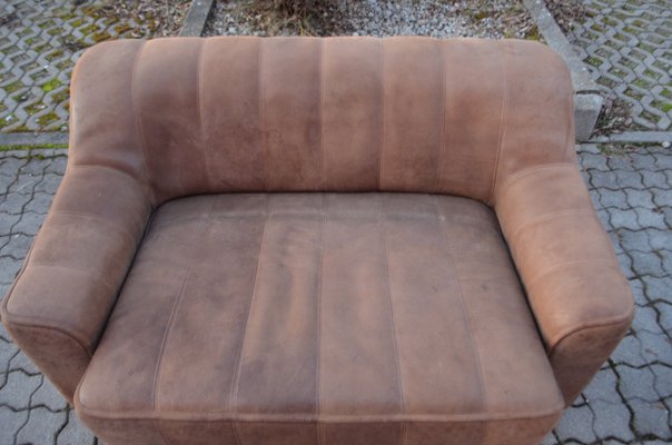 Vintage DS-44 Neck Leather Sofa from De Sede, 1970s-UF-1373139