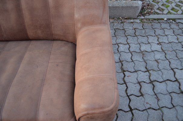 Vintage DS-44 Neck Leather Sofa from De Sede, 1970s-UF-1373139