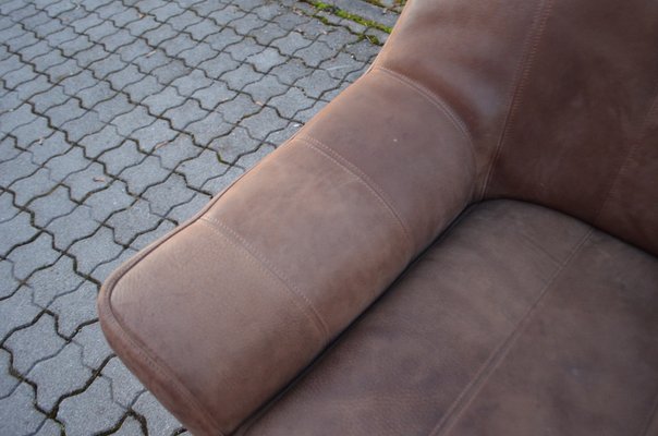 Vintage DS-44 Neck Leather Sofa from De Sede, 1970s-UF-1373139