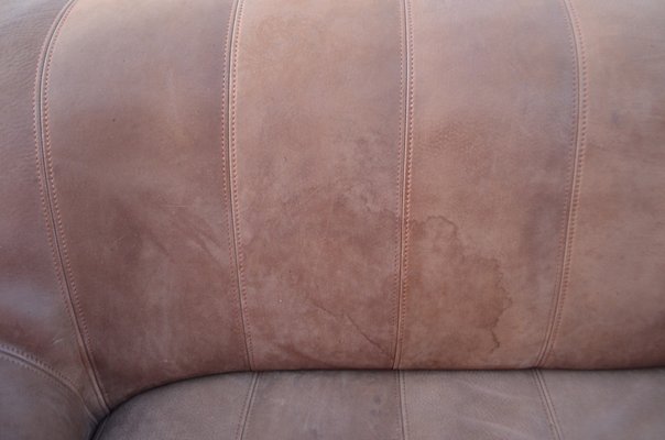 Vintage DS-44 Neck Leather Sofa from De Sede, 1970s-UF-1373139