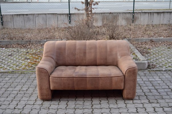 Vintage DS-44 Neck Leather Sofa from De Sede, 1970s-UF-1373139