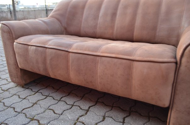 Vintage DS-44 Neck Leather Sofa from De Sede, 1970s-UF-1373139