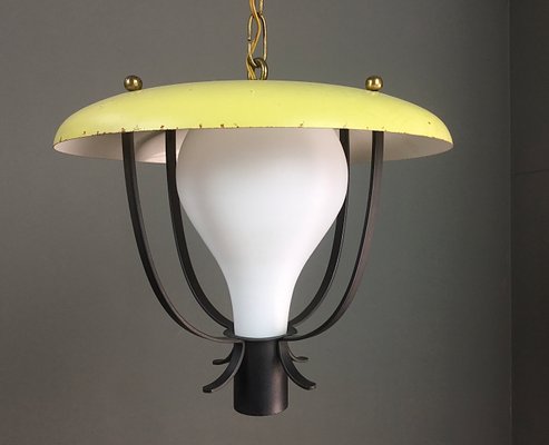 Vintage Dutch Ceiling Lamp, 1960s-WZZ-572767