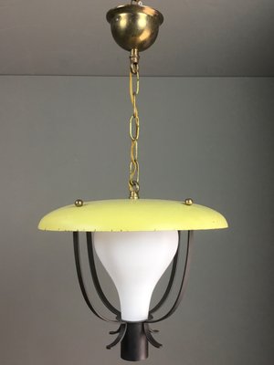 Vintage Dutch Ceiling Lamp, 1960s-WZZ-572767