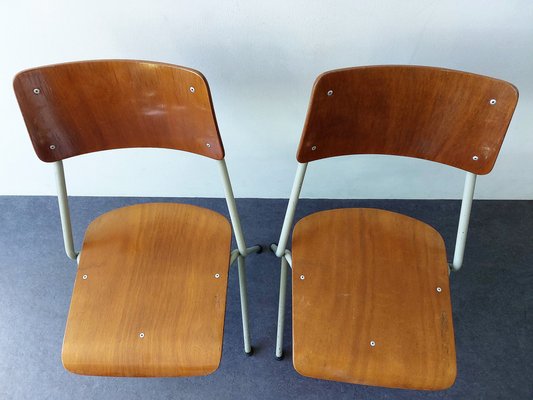 Vintage Dutch Chairs by Ahrend Rib, 1964s, Set of 2-NV-1343591