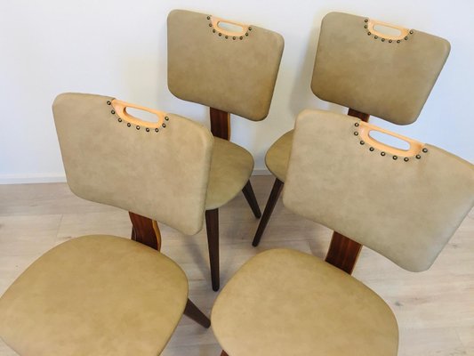 Vintage Dutch Chairs, Set of 4-YNX-1142937