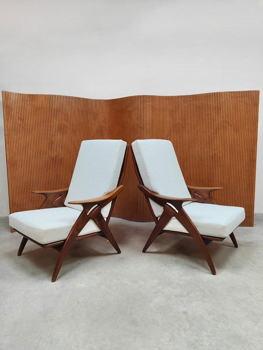 Vintage Dutch De Knoop Armchair from De Ster Gelderland, 1960s