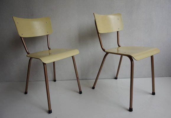 Vintage Dutch Dining Chairs from Dico Uden, 1950s, Set of 2-EA-548771