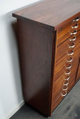 Vintage Dutch Mahogany Watchmakers Cabinet, 1930s-XO-1353337