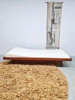 Vintage Dutch Teak Daybed, 1960s-BW-1782964