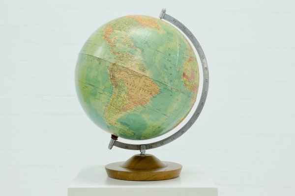 Vintage Earth Globe by Räthgloben, Germany, 1970s-VV-1081842