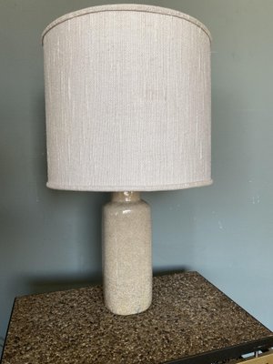 Vintage Earthenware Craquelé Table Lamp by Pieter Groeneveldt, 1950s-DE-1299685