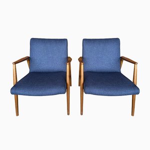 Vintage Easy Chairs, 1960s, Set of 2-WSA-877764