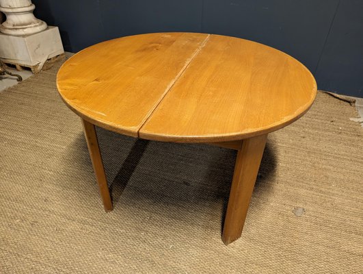 Vintage Elm Dining Table-HLV-1722972