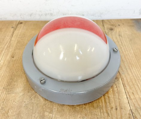 Vintage Emergency Wall Light from Elektrosvit, 1970s-CGF-1733946