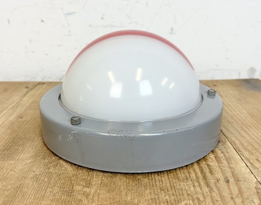 Vintage Emergency Wall Light from Elektrosvit, 1970s-CGF-1733946