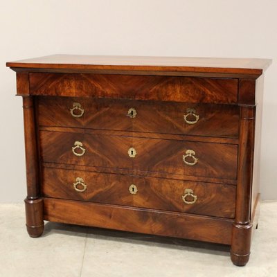 Vintage Empire Chest of Drawers in Walnut-UMS-1352044