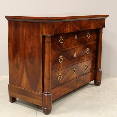 Vintage Empire Chest of Drawers in Walnut-UMS-1352044