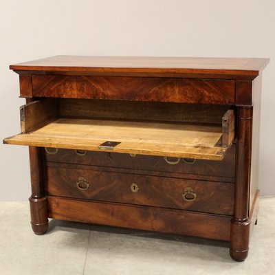 Vintage Empire Chest of Drawers in Walnut-UMS-1352044