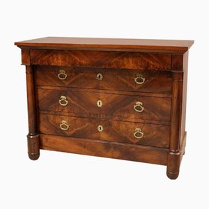 Vintage Empire Chest of Drawers in Walnut-UMS-1352044