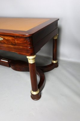 Vintage Empire Maroon Desk-WSV-1716448