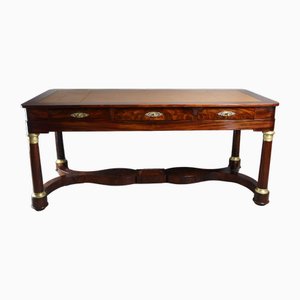 Vintage Empire Maroon Desk-WSV-1716448