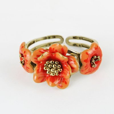 Vintage Enamel Articulated Bracelet, 1960s-YGE-868700