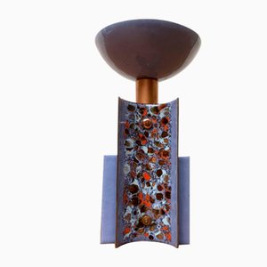 Vintage Enamel Candleholder-UAH-1180896