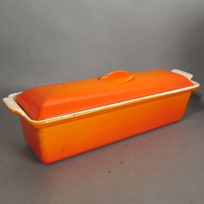 Vintage Enameled Casserole from Le Creuset France, 1970s-WK-782530