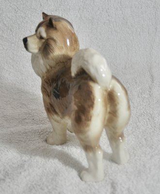 Vintage England Coopercraft Chow Chow Dog Figurine-ROJ-1807082