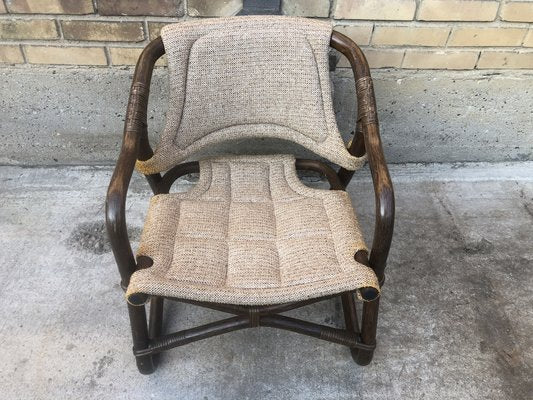 Vintage Espri Safari Lounge Chair in Bamboo from Ikea, Sweden, 1970s-EXJ-1793502