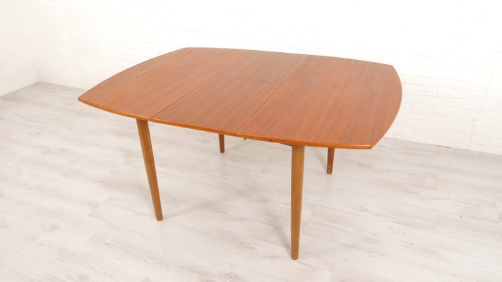 Vintage Extendable Dining Table in Teak-HPM-2035363