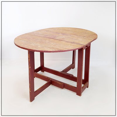 Vintage Extendable Drop-Leaf Dining Table-NYF-2018992