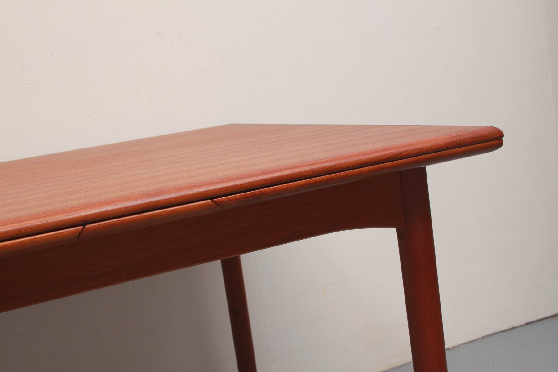 Vintage Extendable Square Dining Table in Teak from Sigh & Søns Møbelfabrik, 1965