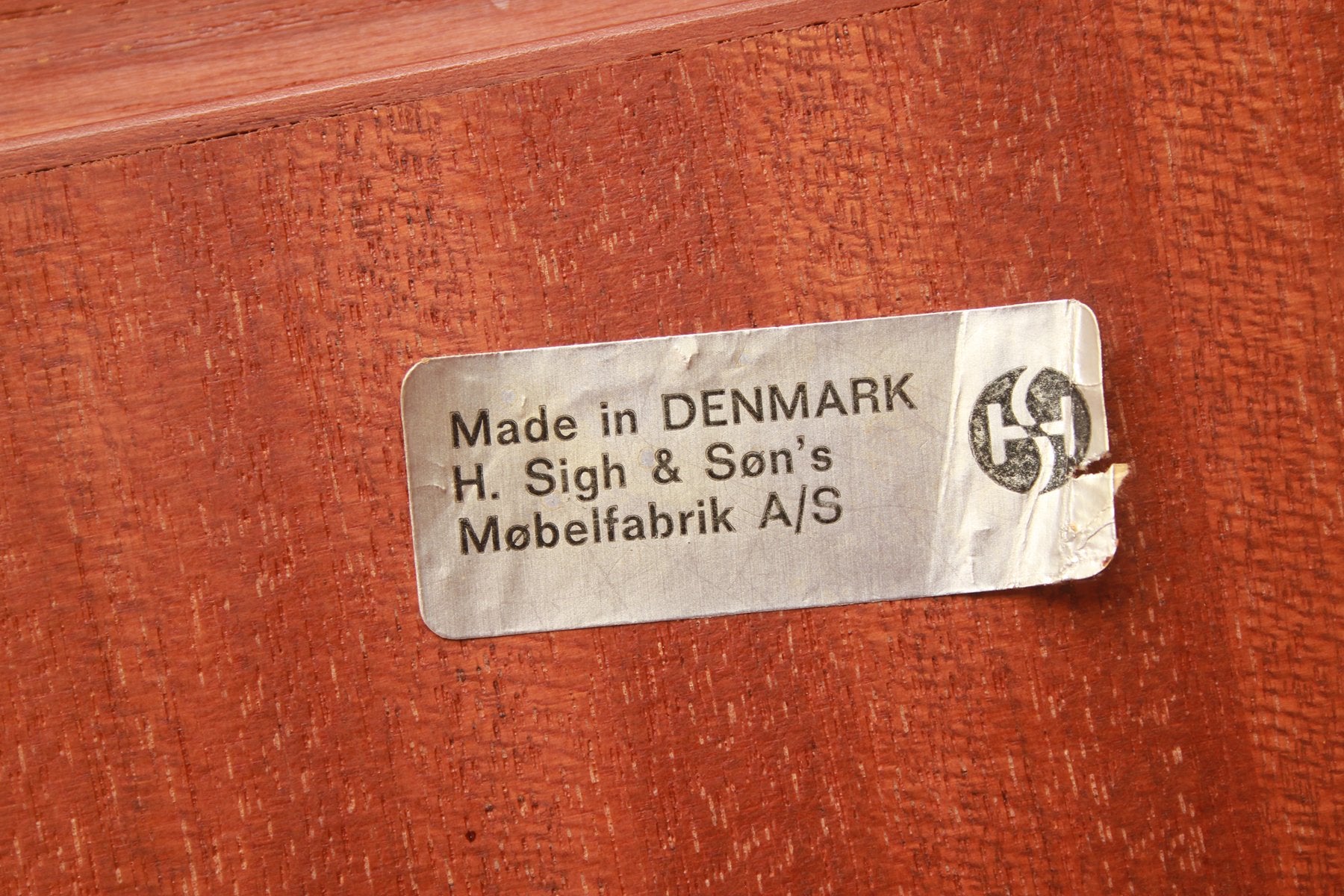 Vintage Extendable Square Dining Table in Teak from Sigh & Søns Møbelfabrik, 1965