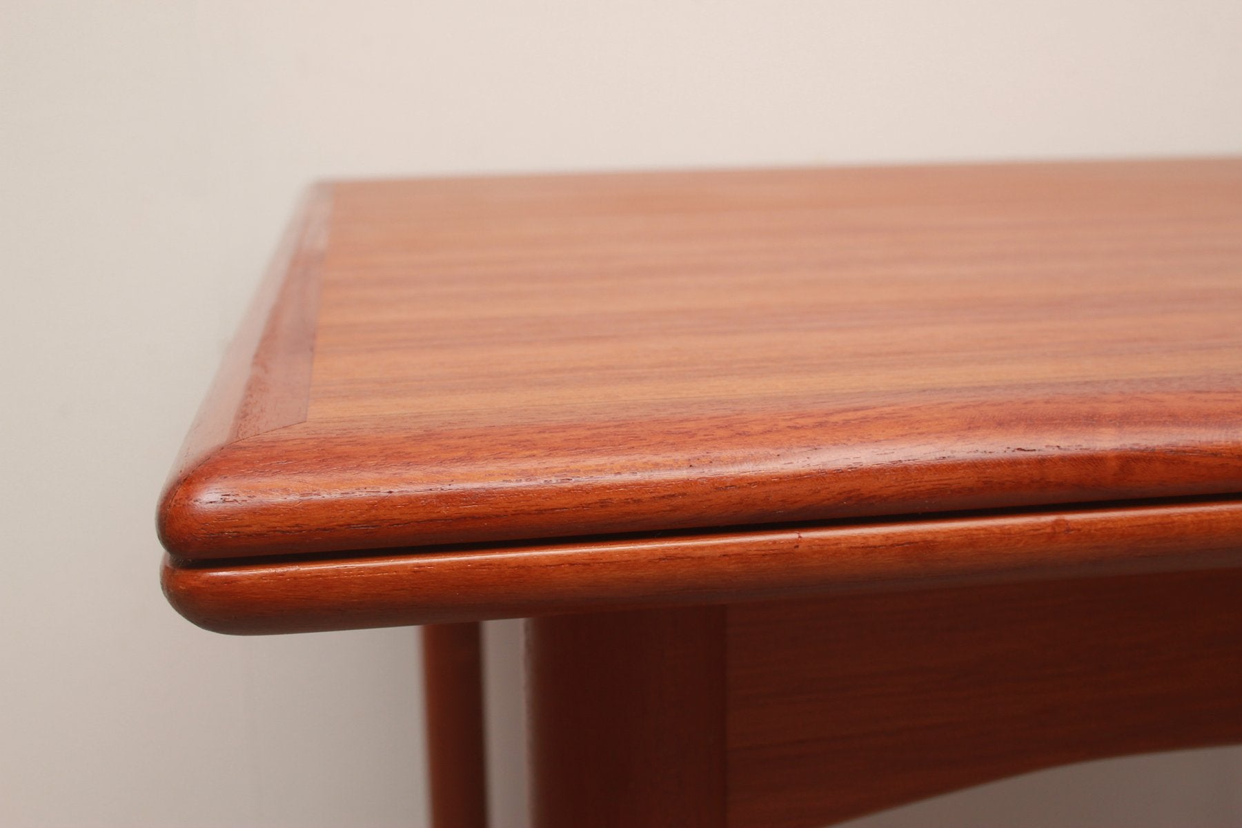 Vintage Extendable Square Dining Table in Teak from Sigh & Søns Møbelfabrik, 1965