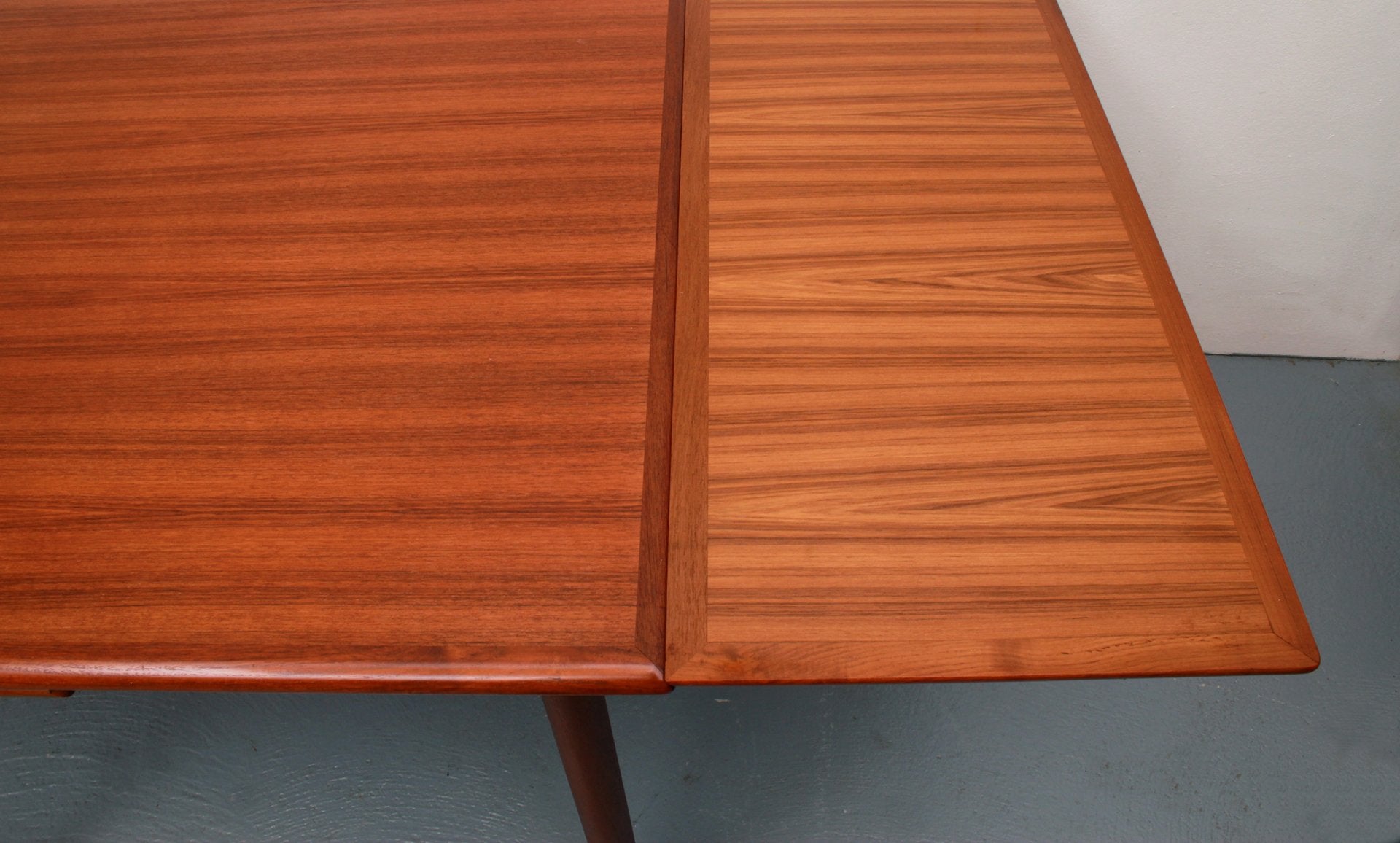 Vintage Extendable Square Dining Table in Teak from Sigh & Søns Møbelfabrik, 1965