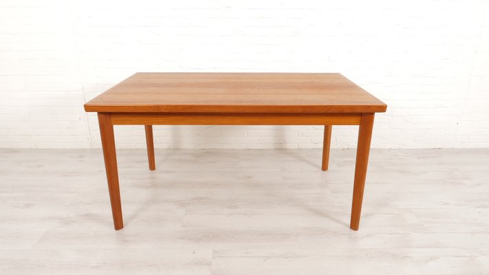 Vintage Extendable Teak Dining Table-HPM-2033928