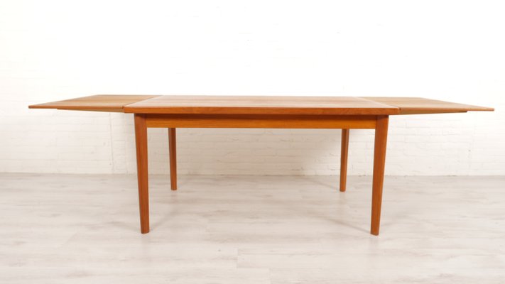 Vintage Extendable Teak Dining Table-HPM-2033928