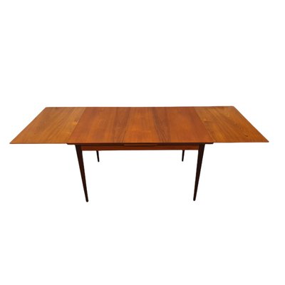 Vintage Extendable Teak Dining Table, 1960s-XID-1148465