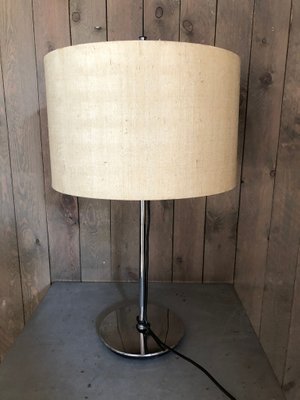 Vintage Fabric Desk Lamp, 1970s-QJM-952442