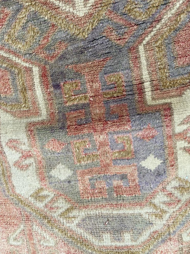 Vintage Faded Turkish Rug