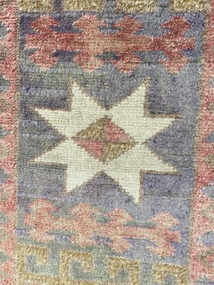 Vintage Faded Turkish Rug-YMM-1185679